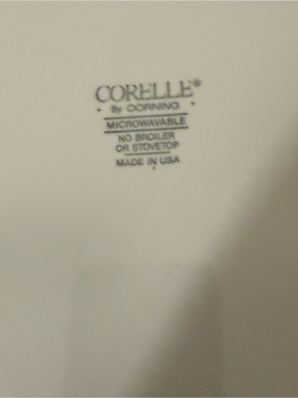 Vintage Corelle Quilt Pattern set of 8 USA 10” dinner plates 1994 - Picture 5 of 5